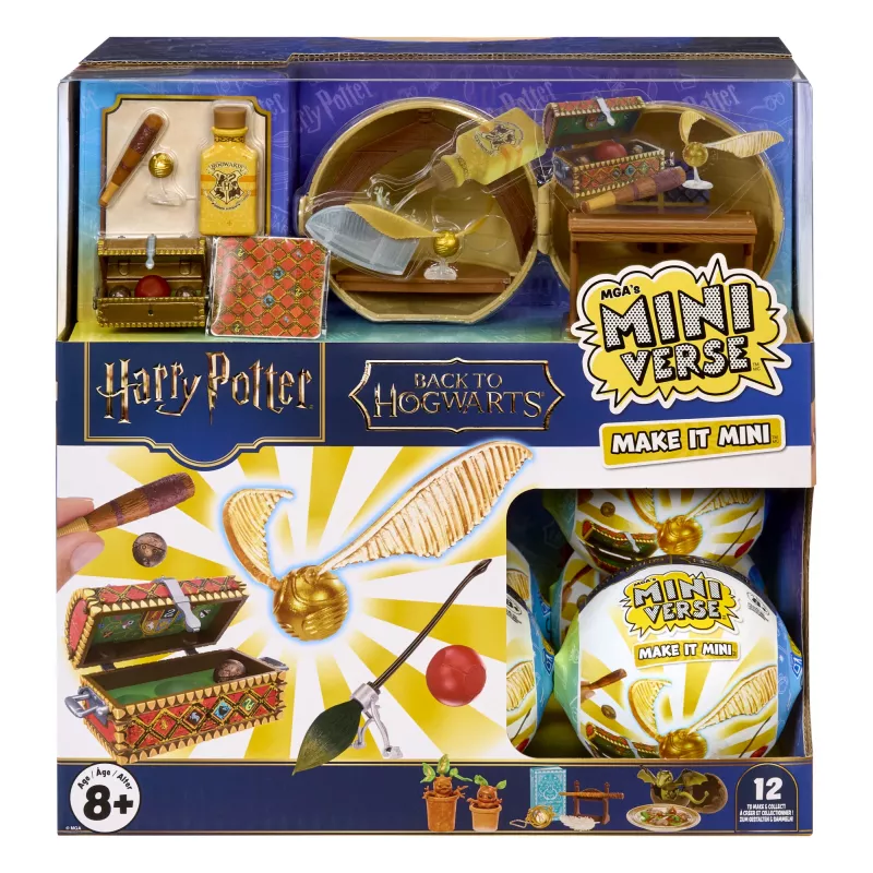 Miniverse Make It Mini Harry Potter Back to Hogwarts in PDQ, 8 yr(s), Harry Potter, Multicolour, Plastic