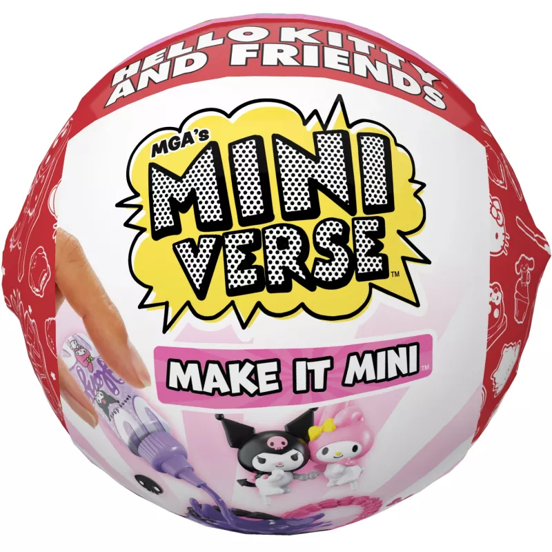 Miniverse Make It Mini SANRIO Series 2 Asst in PDQ, 8 yr(s), Multicolour, Plastic