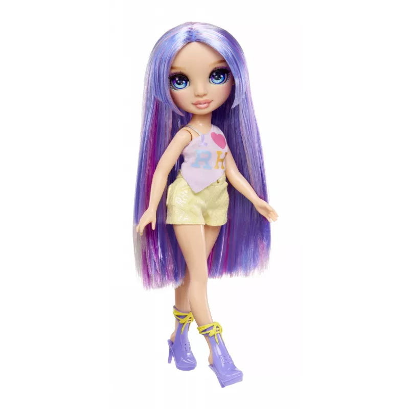 Rainbow High My Fashion Style Fashion Dolls- Violet, Fashion doll, Female, 4 yr(s), Boy/Girl, 280 mm, Multicolour