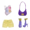 Rainbow High My Fashion Style Fashion Dolls- Violet, Fashion doll, Female, 4 yr(s), Boy/Girl, 280 mm, Multicolour