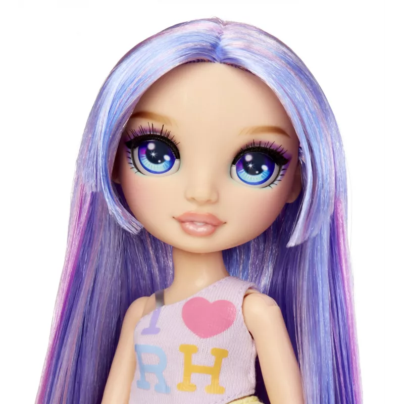 Rainbow High My Fashion Style Fashion Dolls- Violet, Fashion doll, Female, 4 yr(s), Boy/Girl, 280 mm, Multicolour