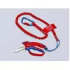 Knipex 95 05 20 SB plier Stainless steel Plastic handle Blue Red