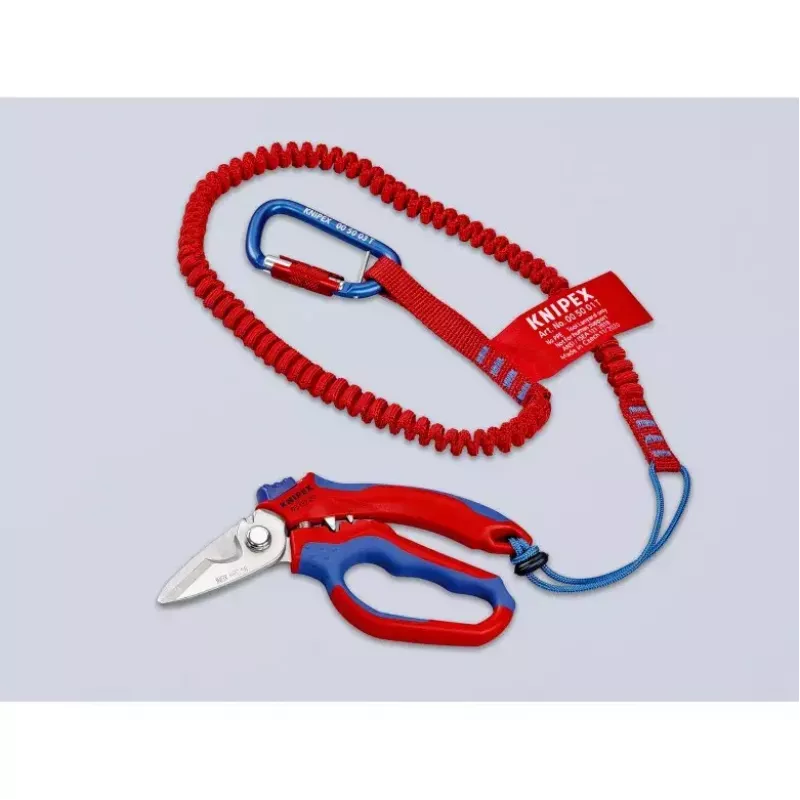 Knipex 95 05 20 SB plier Stainless steel Plastic handle Blue Red