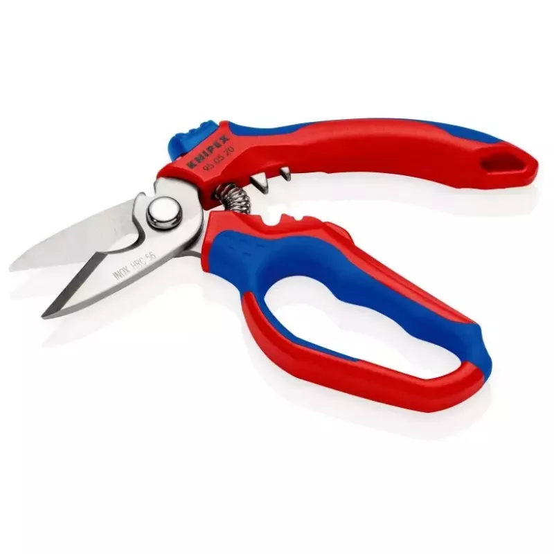 Knipex 95 05 20 SB plier Stainless steel Plastic handle Blue Red