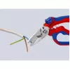 Knipex 95 05 20 SB plier Stainless steel Plastic handle Blue Red