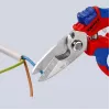 Knipex 95 05 20 SB plier Stainless steel Plastic handle Blue Red