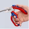 Knipex 95 05 20 SB plier Stainless steel Plastic handle Blue Red