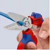 Knipex 95 05 20 SB plier Stainless steel Plastic handle Blue Red