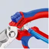 Knipex 95 05 20 SB plier Stainless steel Plastic handle Blue Red