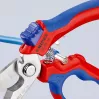 Knipex 95 05 20 SB plier Stainless steel Plastic handle Blue Red
