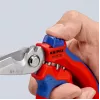 Knipex 95 05 20 SB plier Stainless steel Plastic handle Blue Red
