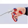 Knipex 95 05 20 SB plier Stainless steel Plastic handle Blue Red
