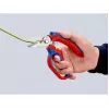Knipex 95 05 20 SB plier Stainless steel Plastic handle Blue Red