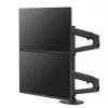 ERGOTRON LX Dual Stacking Arm, Tall Pole (Matte Black)