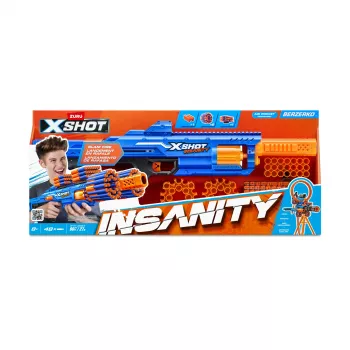 XSHOT Insanity Berzerko (48 Darts) ZURU