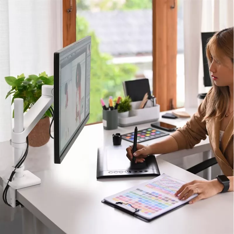 ERGOTRON NX Monitor Arm - white