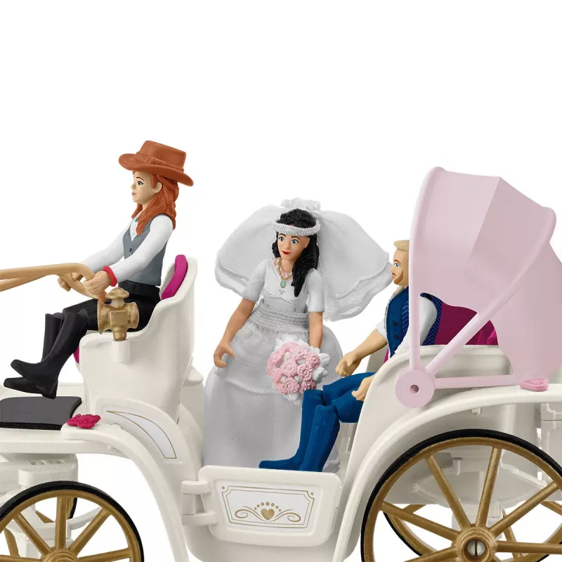 Wedding carriage Schleich HORSE CLUB 42641S Multicolour