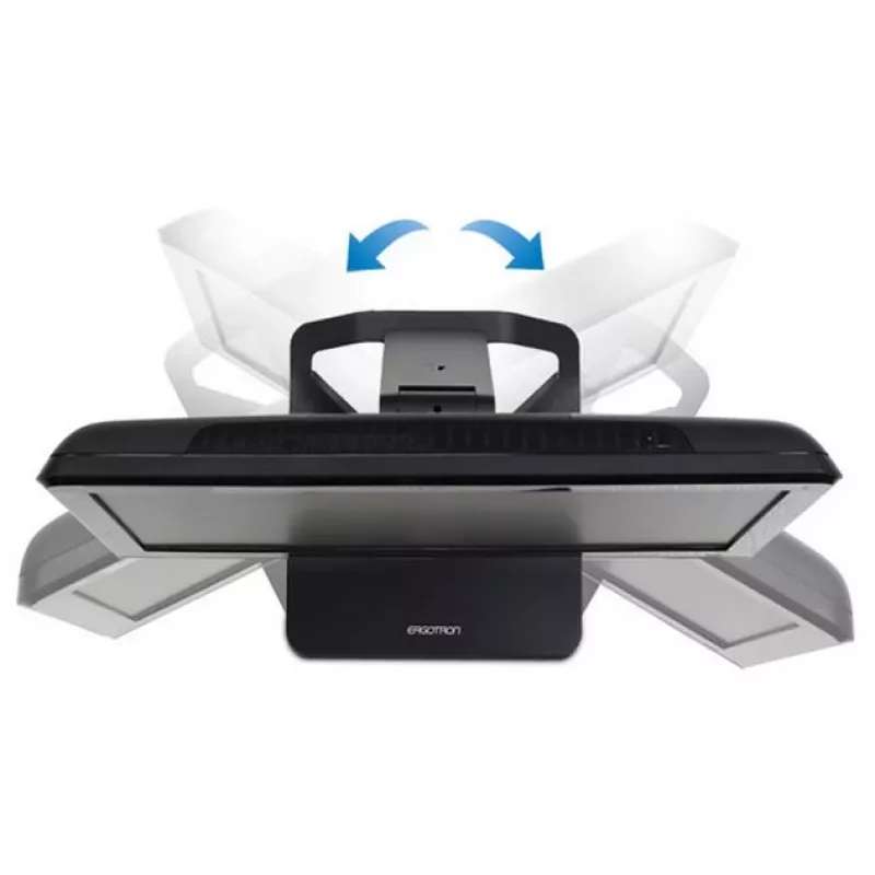 Ergotron Neo-Flex Touchscreen Stand, Black, Desk Mount, up to 27 inch