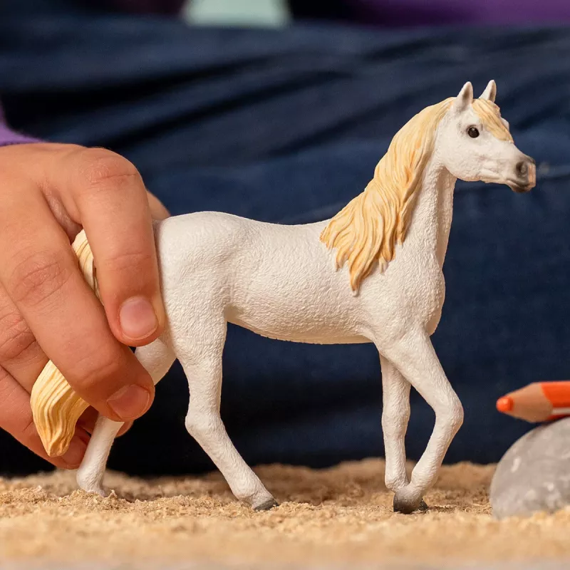 Schleich Horse Club Arabian Mare Black Blond White 13983S