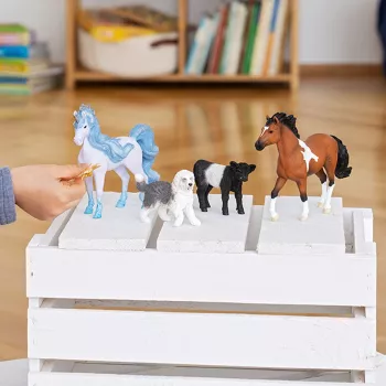 schleich HORSE CLUB Mangalarga Marchador Stallion, 5 yr(s), Horses, Black, Brown, White, Plastic