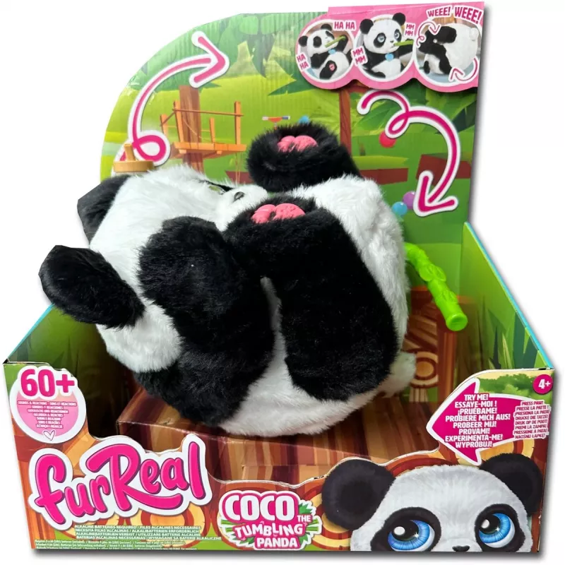 Just Play FurReal - Coco De Rollende Panda, Boy/Girl, 4 yr(s), Sounding