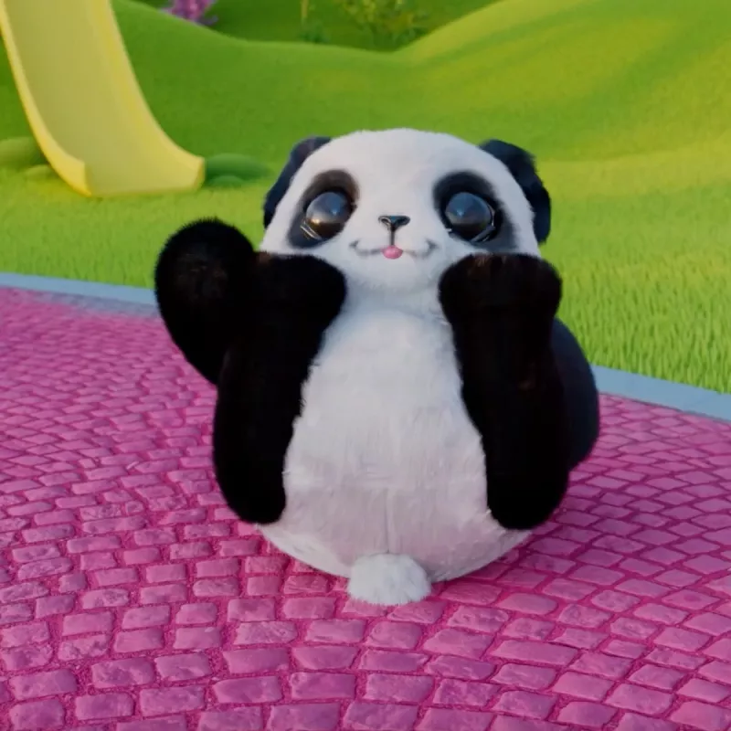 Just Play FurReal - Coco De Rollende Panda, Boy/Girl, 4 yr(s), Sounding