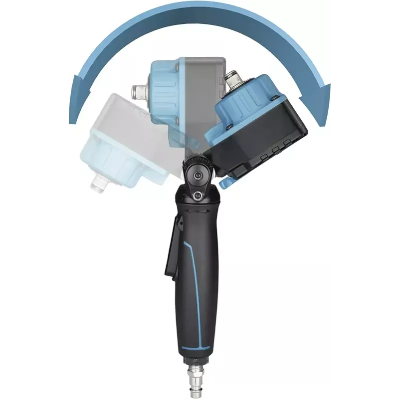 Impact wrench Hazet 9012ATT 1/2 inch drive — loosening torque 550 Nm