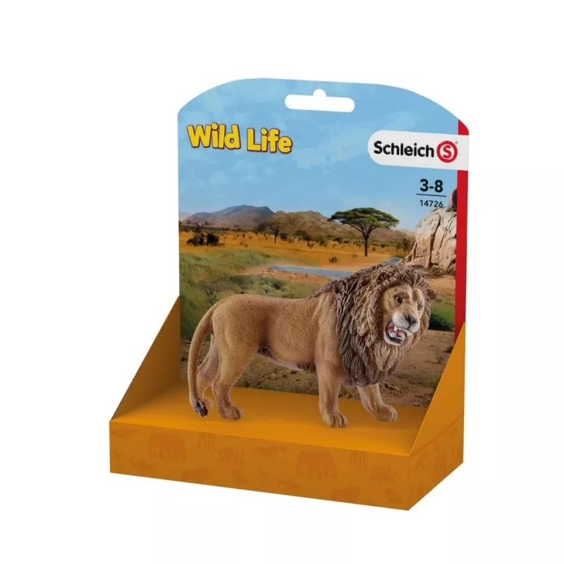Schleich WILD LIFE Lion roaring Multicolour Plastic 3+ years