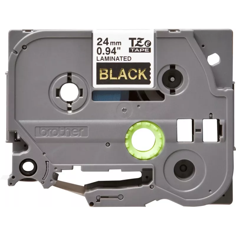 Label tape Brother TZe354 24mm Gold on Black