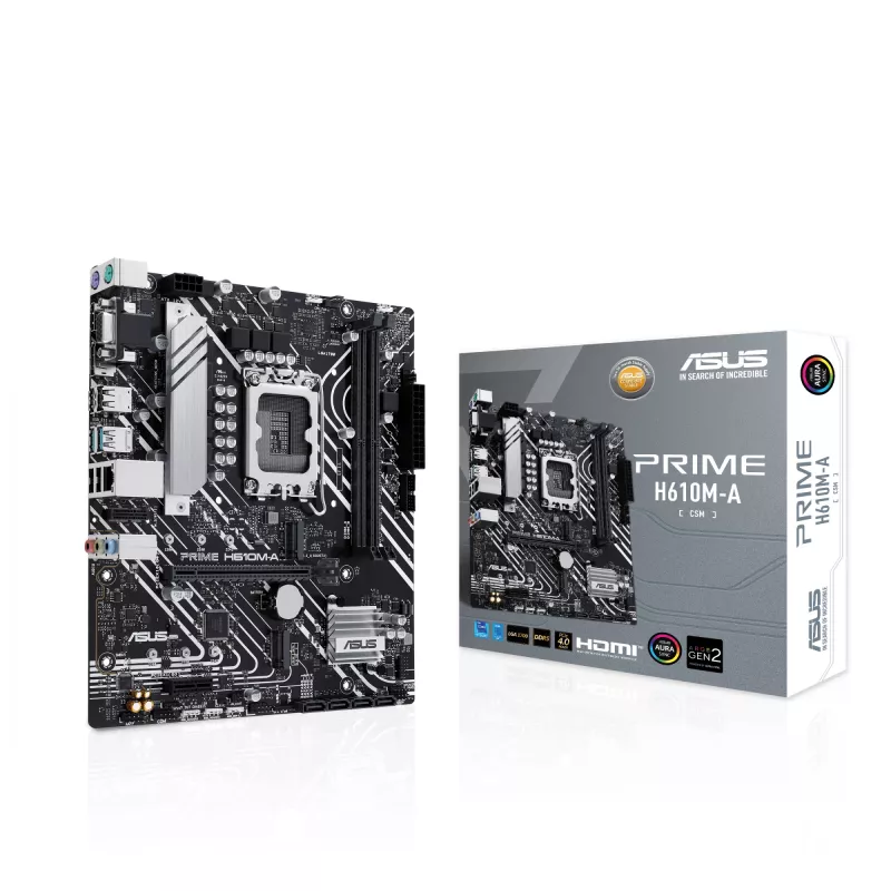 Motherboard ASUS PRIME H610M-A-CSM Intel H610 LGA 1700 micro ATX