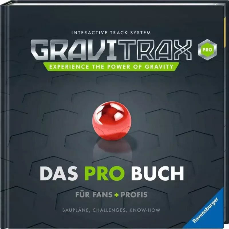 Ravensburger GraviTrax Pro Hardcover Book — Guide for Fans and Professionals (48973)