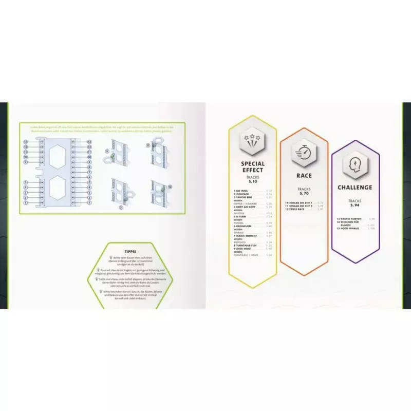 Ravensburger GraviTrax Pro Hardcover Book — Guide for Fans and Professionals (48973)
