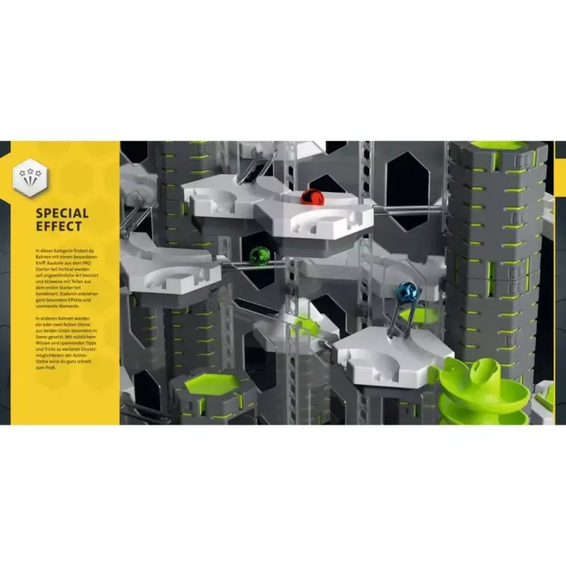 Ravensburger GraviTrax Pro Hardcover Book — Guide for Fans and Professionals (48973)