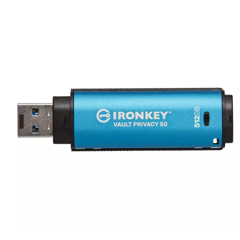 USB Flash Drive Kingston Technology 512GB IronKey Vault Privacy 50 AES-256