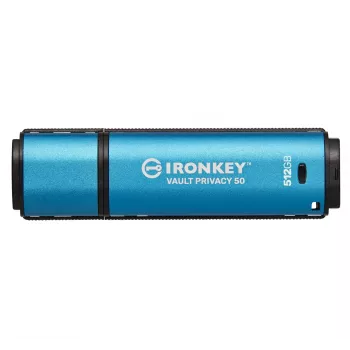 USB Flash Drive Kingston Technology 512GB IronKey Vault Privacy 50 AES-256