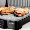 Contact grill CECOTEC Rock'nGrill 2000 — 2000 W, rectangular, black/stainless steel, adjustable thermostat, 340×330×130 mm