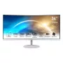 MSI Pro MP341CQWDE computer monitor 86.4 cm (34 inch) 3440 x 1440 pixels UltraWide Quad HD White