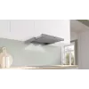 Bosch Serie 2 DFL063W57 cooker hood Semi built-in (pull out) Metallic, Silver 351 m³/h