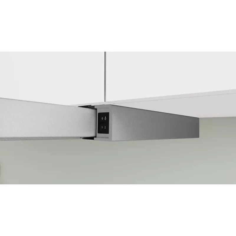 Bosch Serie 2 DFL063W57 cooker hood Semi built-in (pull out) Metallic, Silver 351 m³/h