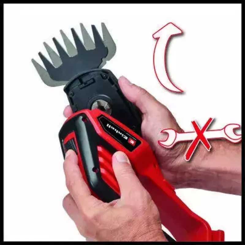Cordless Grass Shear Einhell GE-CG 18/100 Li T-Solo 10 cm 18 V