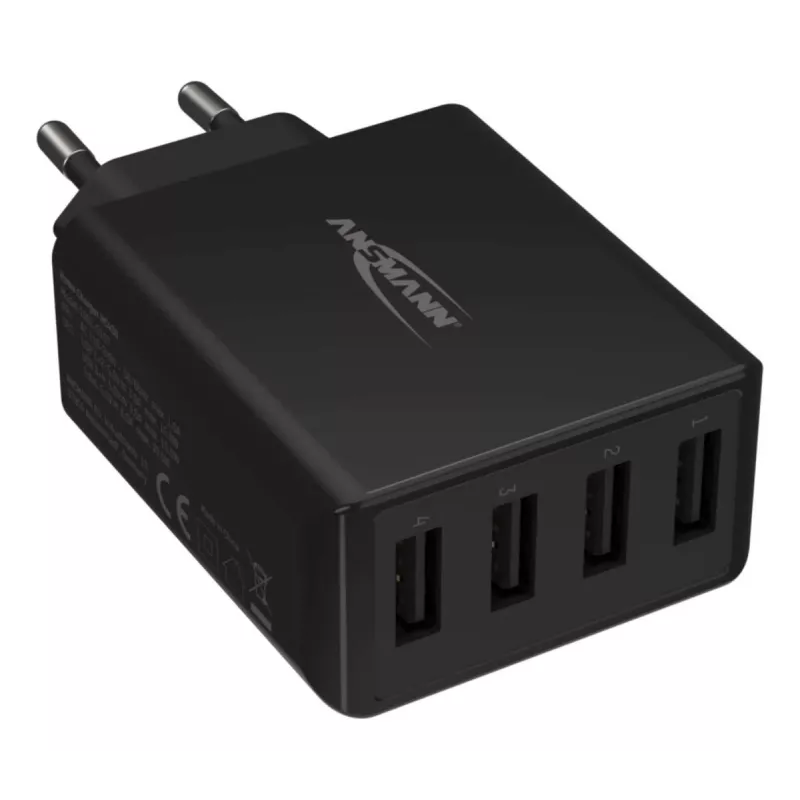 ANSMANN Wall USB Charger 4 Ports