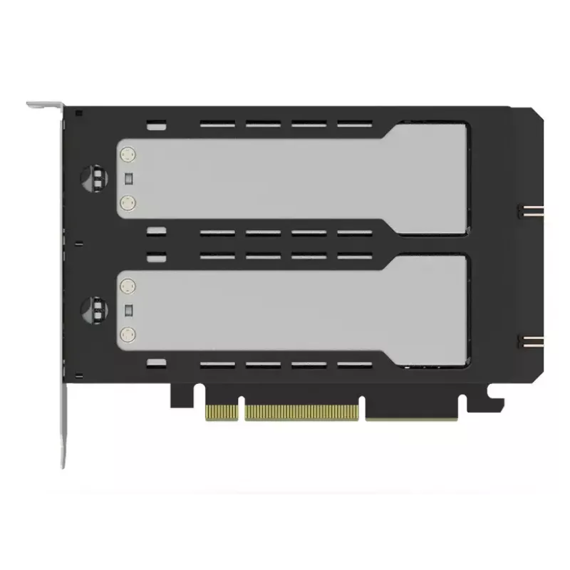 Icy Dock ExpressSlot Elite interface card MB842MP-B — PCIe hot-swap 2.5 inch drive bay adapter, black/silver