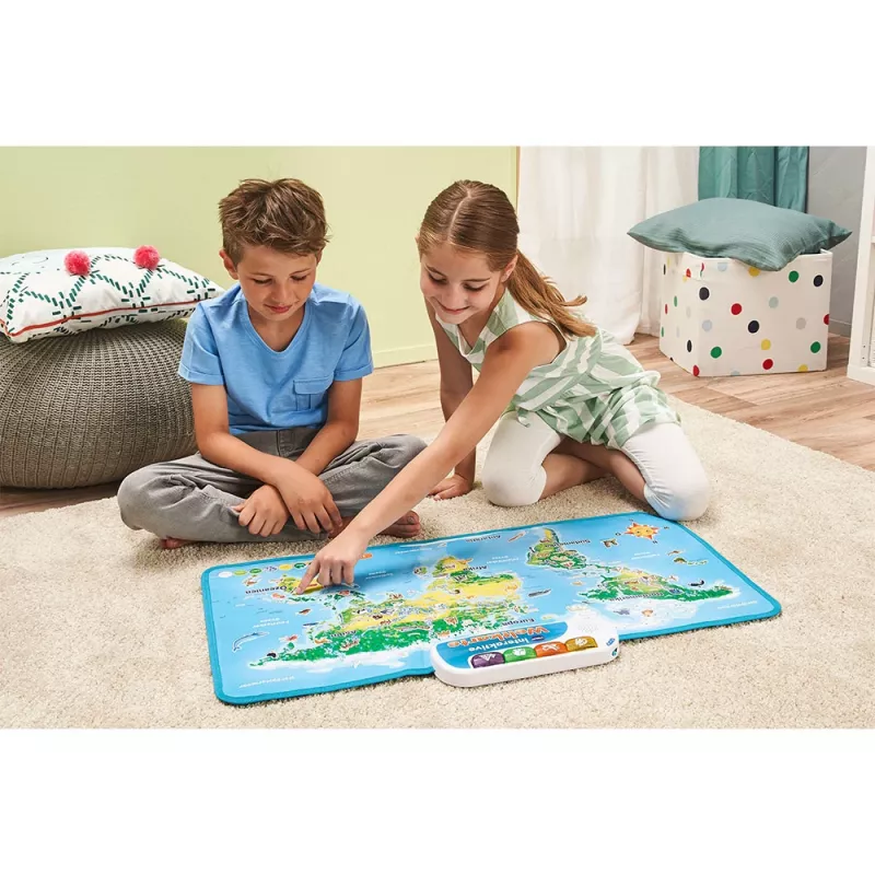 VTech Interaktive Weltkarte, 6 yr(s), Sounding, Batteries required, AA, Multicolour