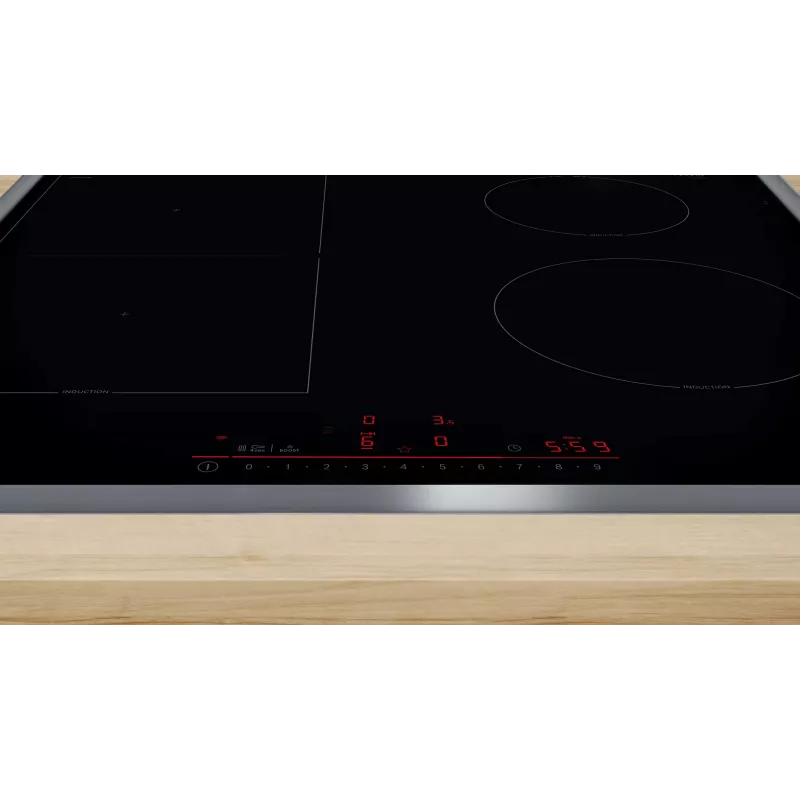 Bosch Serie 6 PVS64RHB1E hob Black Built-in 60 cm Zone induction hob 4 zone(s)