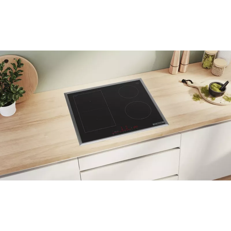 Bosch Serie 6 PVS64RHB1E hob Black Built-in 60 cm Zone induction hob 4 zone(s)
