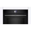Built-in electric oven Bosch Serie 8 HMG7361B1, 67 L, 3600 W, black, touch control