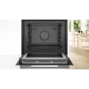 Built-in electric oven Bosch Serie 8 HMG7361B1, 67 L, 3600 W, black, touch control
