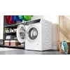 Bosch Serie 8 WGB244A40 Front-Load Washing Machine, 9 kg, 1400 RPM, i-Dos, White/Black
