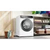 Bosch Serie 8 WGB244A40 Front-Load Washing Machine, 9 kg, 1400 RPM, i-Dos, White/Black