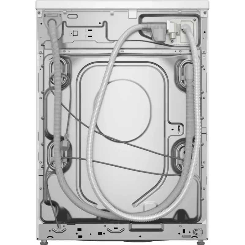 Bosch Serie 8 WGB244A40 Front-Load Washing Machine, 9 kg, 1400 RPM, i-Dos, White/Black